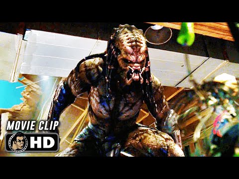 Predator Vs The Army Battle Scene | THE PREDATOR (2018) Movie CLIP HD