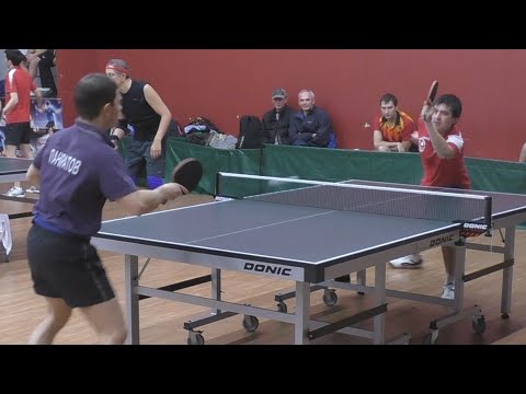 Андрей БАЙБУЛДИН - Валентин ПАНКРАТОВ (1/2 ФИНАЛА), Настольный теннис, Table Tennis