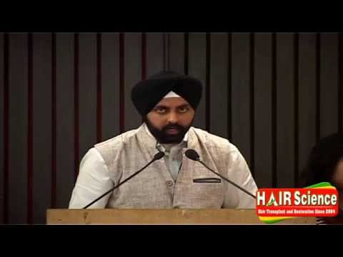 Bharat Exc Award to Dr Anjali shere the Director of Hair Science for Hair Transplant