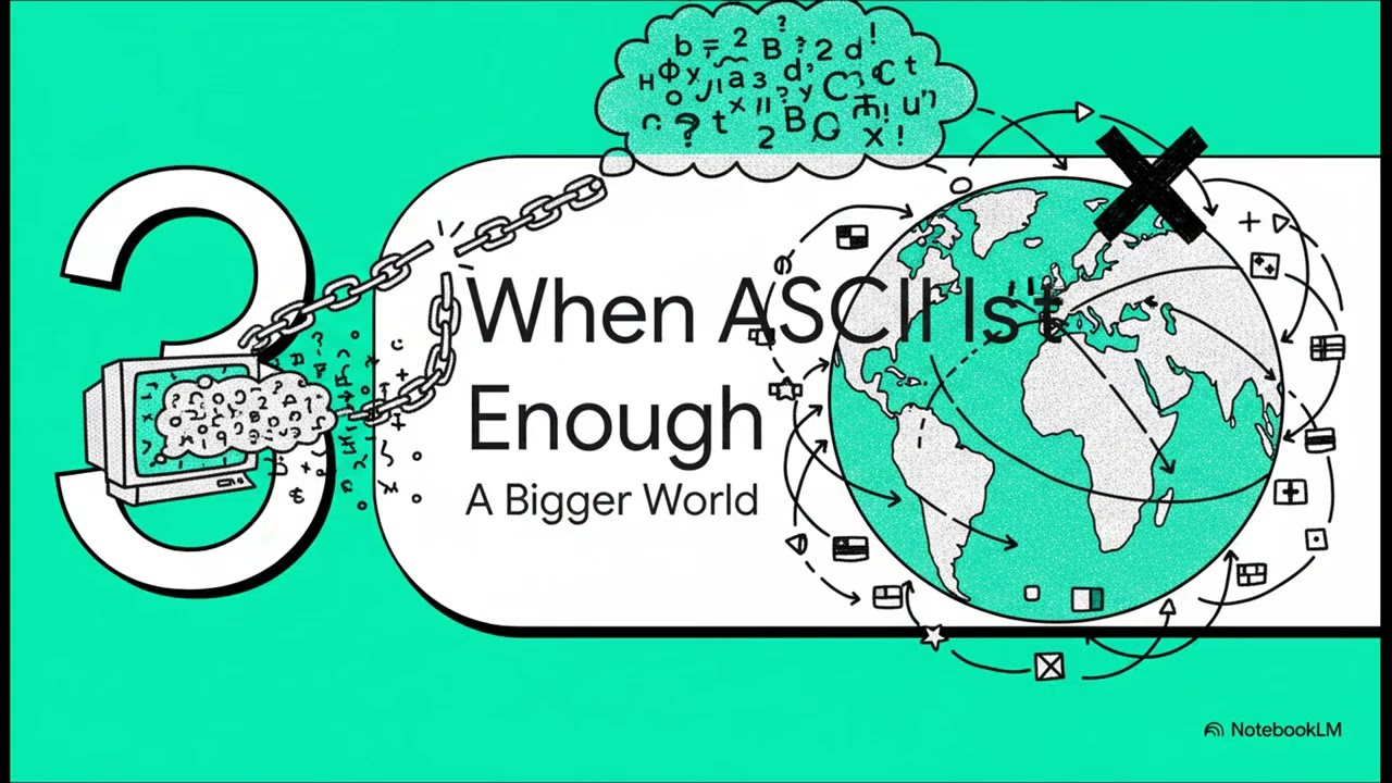 Character Sets  From A to 😀