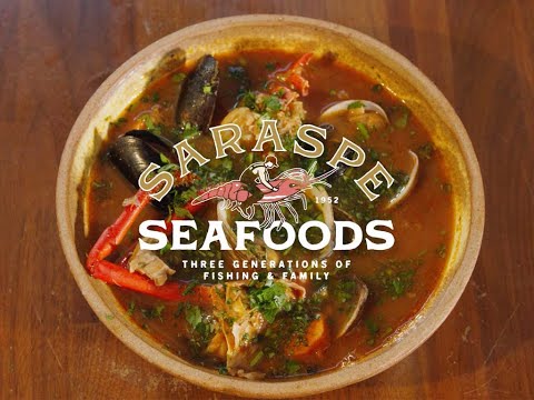 Water To Plate Grandpa Lauro's Cioppino Recipe by Saraspe Seafoods