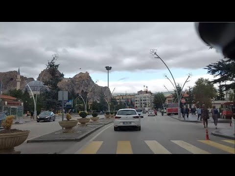 Tokat City Center, Türkiye - Driving 4K - Şehir Merkezi Turu