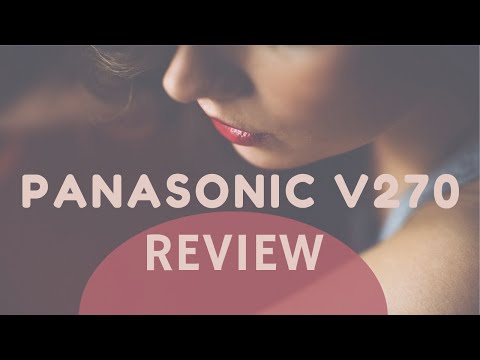 Panasonic HC-V270 camcorder review & unboxing