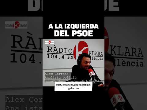 A la izquierda del PSOE #politica #españa #pedrosanchez  #sumar #podemos