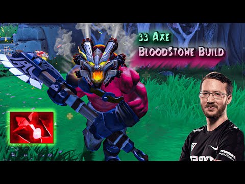 33 Axe BloodStone Build - New Meta on Axe? | Dota 2 Reels | 7.32d