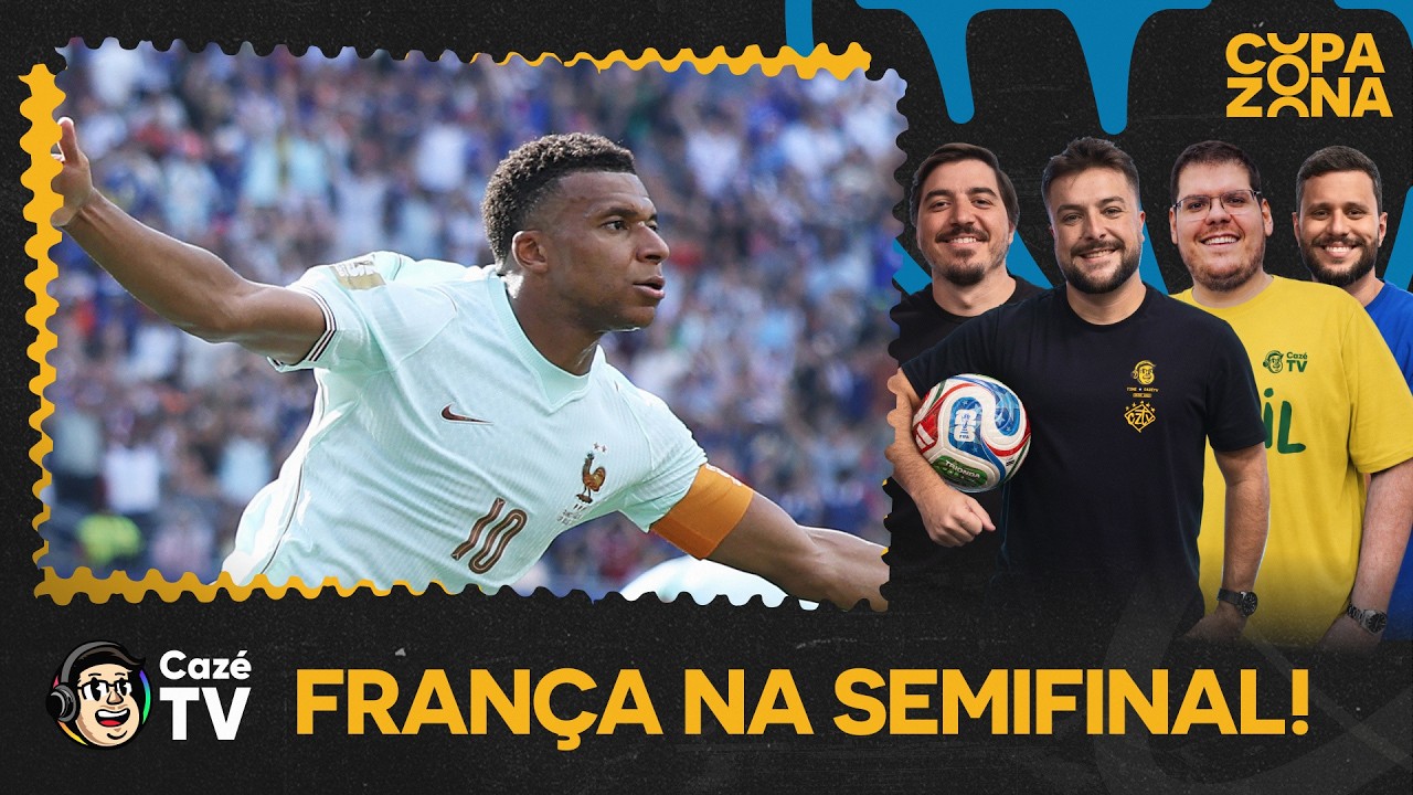 FRANÇA VENCE MARROCOS, AVANÇA PARA SEMIFINAL E AGUARDA O VENCEDOR DE ESPANHA X BÉLGICA | COPAZONA
