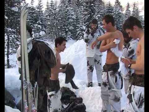 Gebirgsjäger in Action