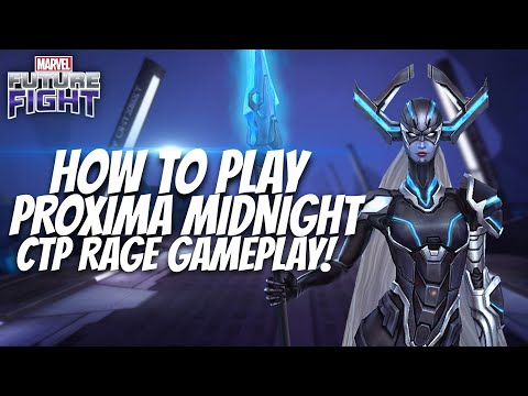 [MFF] PROXIMA MIDNIGHT TIER-3 RAGE GAMEPLAY & SKILL ROTATION IN 4K! - MARVEL FUTURE FIGHT