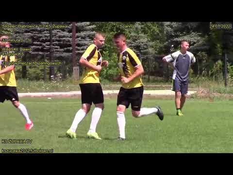 Strzelec Dąbrowica 1-2 KS Żupawa (1-1 Walski Dawid) 24.07.2022