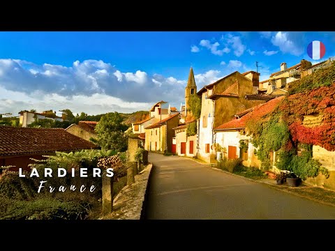 A Secret French Village | Lardiers on a Peaceful Summer Afternoon | Walking Tour 4K