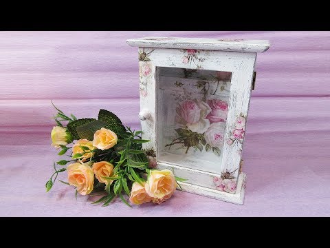 Romántico cuelga llaves estilo Shabby Chic