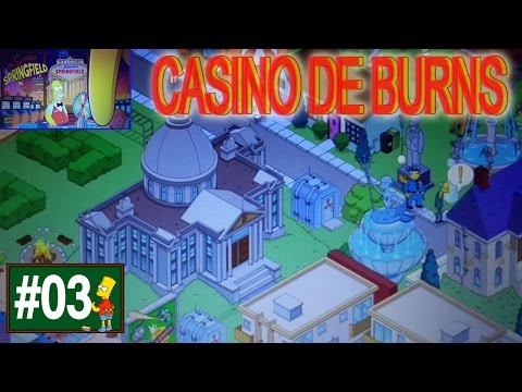 Los Simpson Springfield "Casino de Burns - Cap. 3 - La Fuente del Sr. Burns" por Tony
