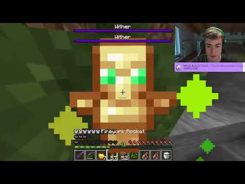 LolloLacustre muore in Hardcore mentre affronta due Wither