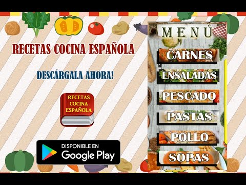 Recetas de Cocina Española Video