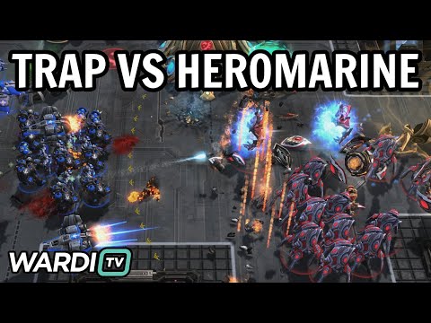 BIG PLAYS! - Trap vs HeroMarine (PvT) - IEM Katowice 2022 [StarCraft 2]