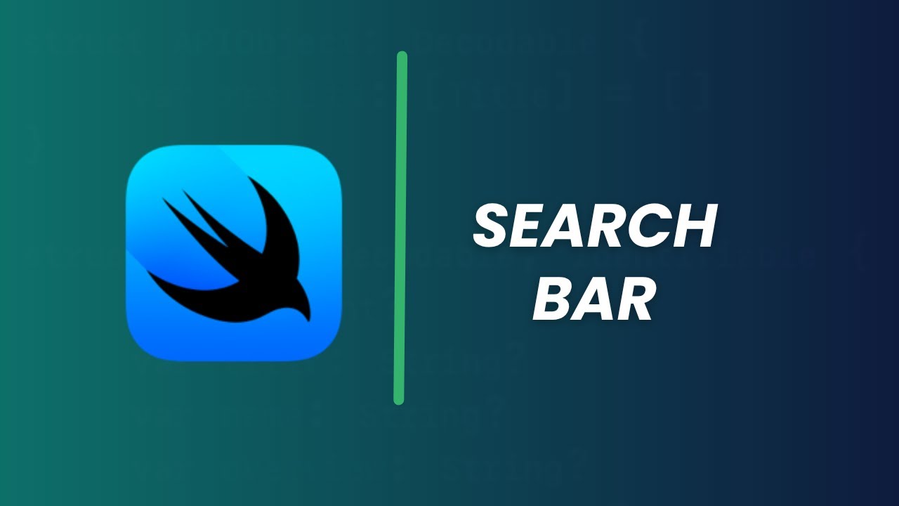 SwiftUI Tutorial | Adding a Search Bar