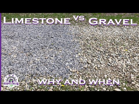 Limestone vs Gravel in driveway