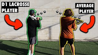 D1 Lacrosse Player Teaches Me His Wallball Routine