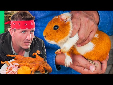Facing Peru’s Extreme Food!! Exotic Meat of South America!!