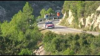 preview picture of video 'WRC Rally RACC Catalunya 2010 -  Es 7 Santa Marina 1'