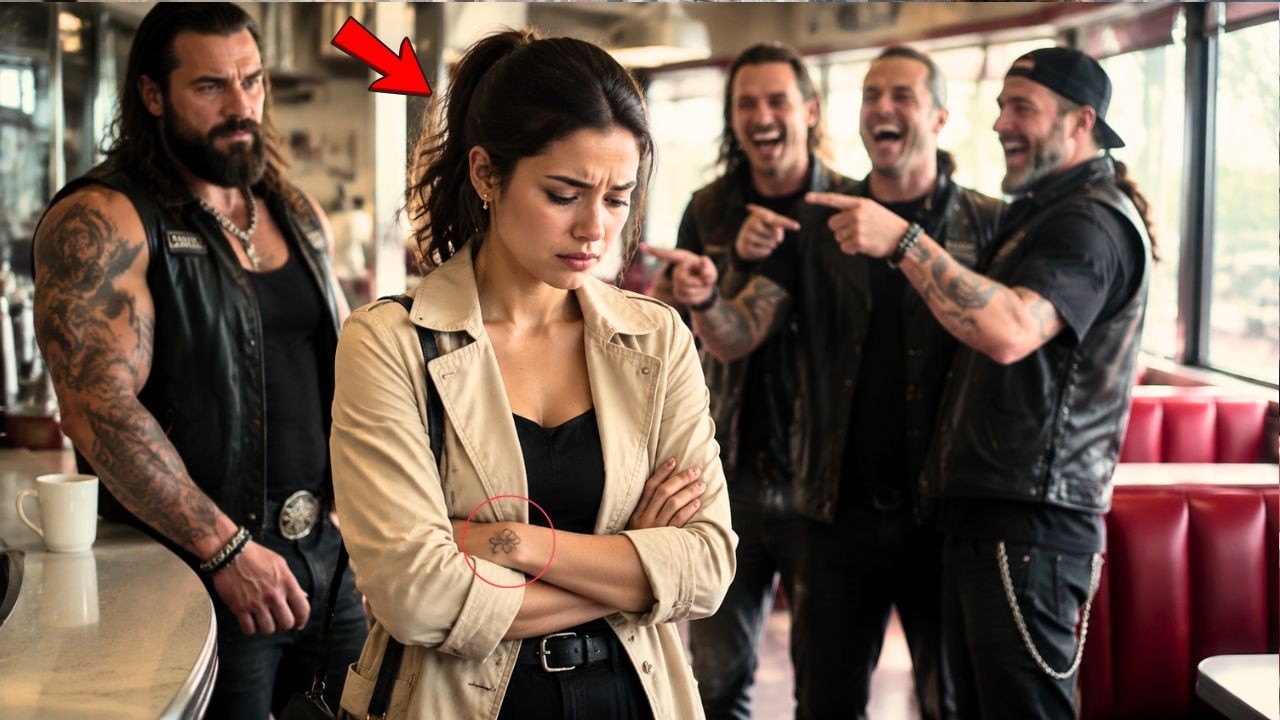 They Insulted Her Tattoo — Until One Hells Angel Revealed Who She Really Was