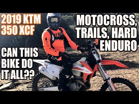 2019 KTM 350 xcf review - can this dirt bike do it all?