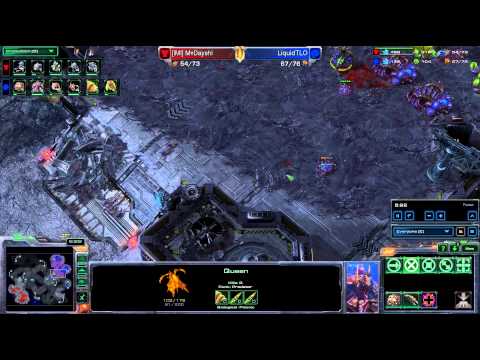 HD Starcraft 2 LiquidTLO v Mill.Dayshi ZvT Heart of the Swarm