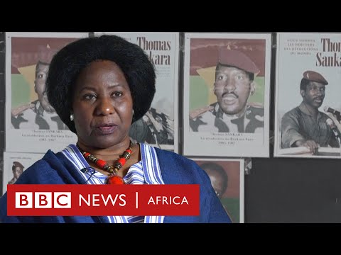 Thomas Sankara's wife: 'He knew he was at risk all the time' - BBC Africa