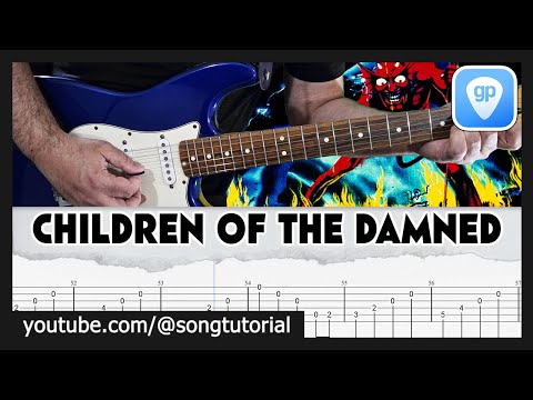 Iron Maiden | Children of the Damned | TAB | Guitar Cover | Lesson