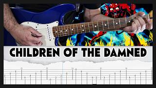 Iron Maiden | Children of the Damned | TAB | Guitar Cover | Lesson