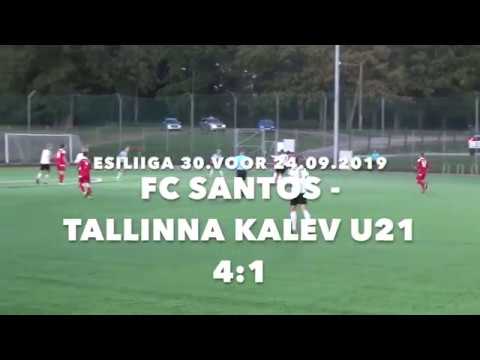 Esiliiga 30. voor: Santos vs Kalev U21 4:1