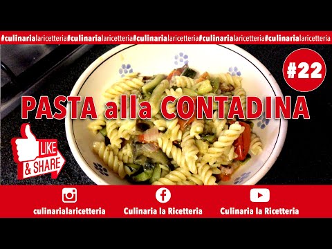 CULInaria | PASTA alla CONTADINA 🍆🫑🍅👩‍🌾 | 22