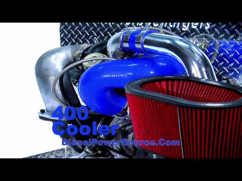 Diesel Power Source Compound Turbos