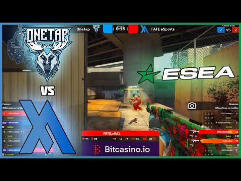 OneTap vs FATE | ESEA S41 EU - CSGO Advanced - HiGHLiGHTS | CSGO