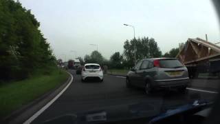preview picture of video 'Roundabout A1123/A141 24th May 2012 07:45 A003 XAX'