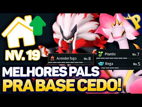 Como ter os MELHORES PALS PARA BASE PALWORLD 1.0 no INÍCIO DO JOGO!