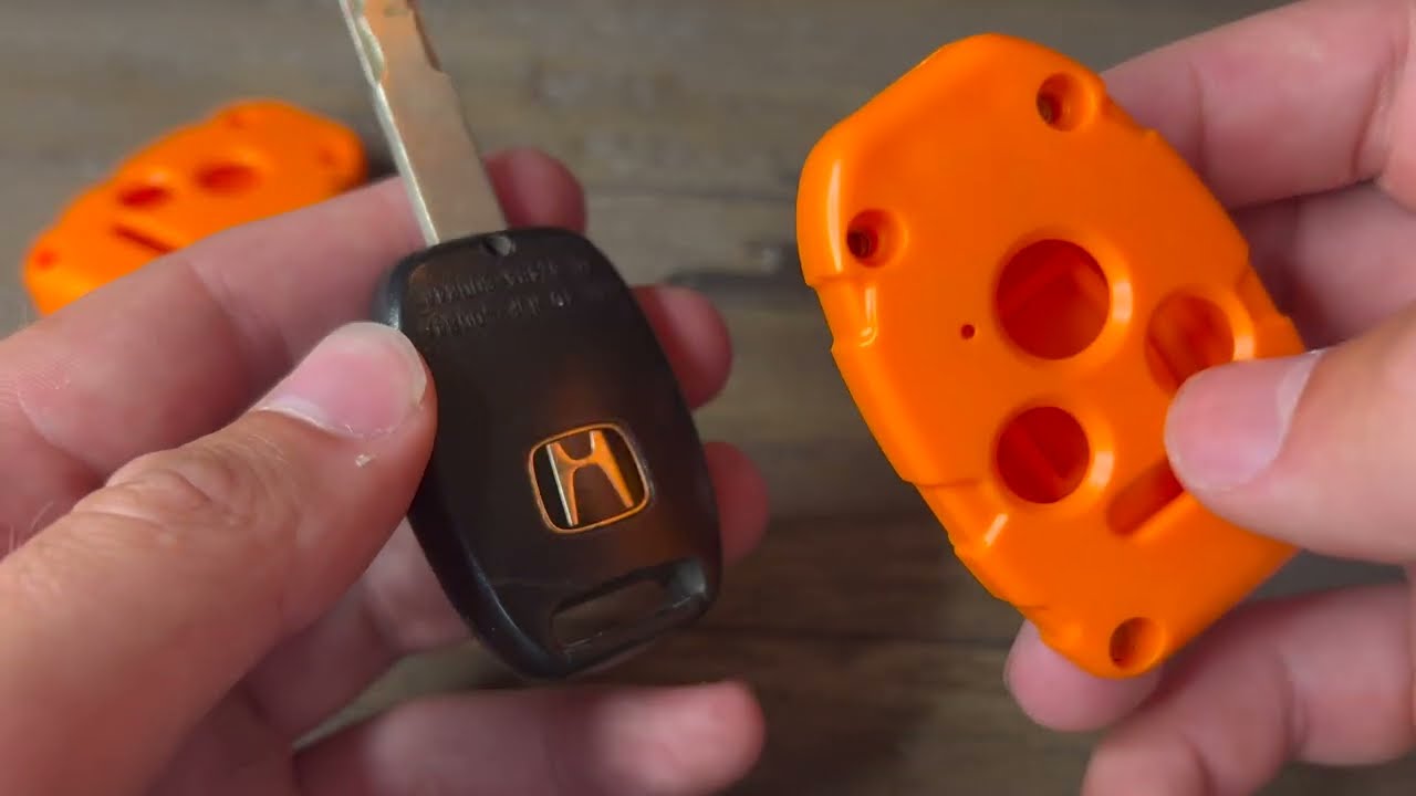 Honda OEM Key Replacement Upgrade for 3&4 Button Civic Accord Pilot CRV Fit Ridgeline
