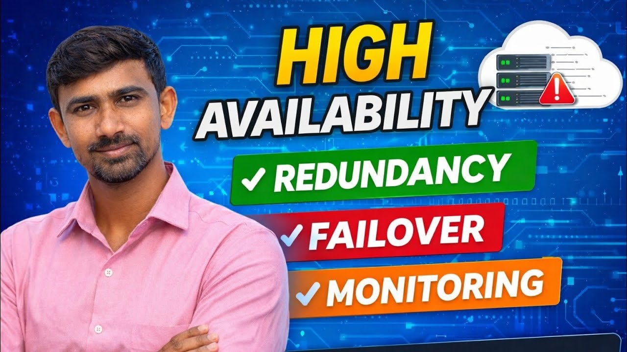 High Availability Explained in 10 Minutes 🔥 | Redundancy, Failover & Monitoring (AWS)