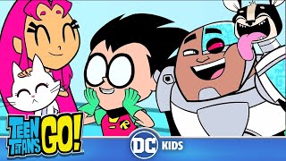 Gatos vs Cães 🐱 🐶 | Teen Titans Go! em Português 🇧🇷 | @DCKidsBrasil