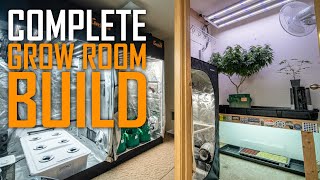 Building an Indoor Grow Room Start To Finish - Budget, Intermediate &amp; Advanced Setups
