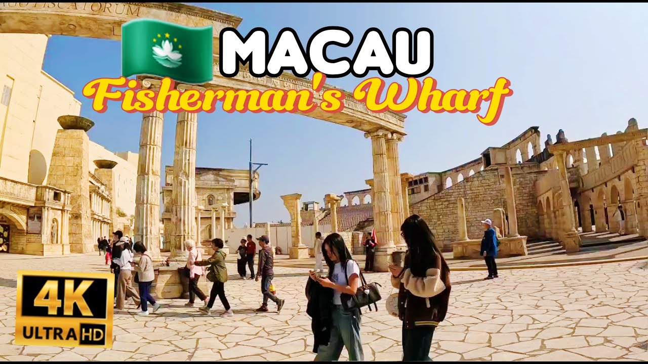 Enjoy a walking tour around the entertainment complex of Macau Fisherman's Wharf