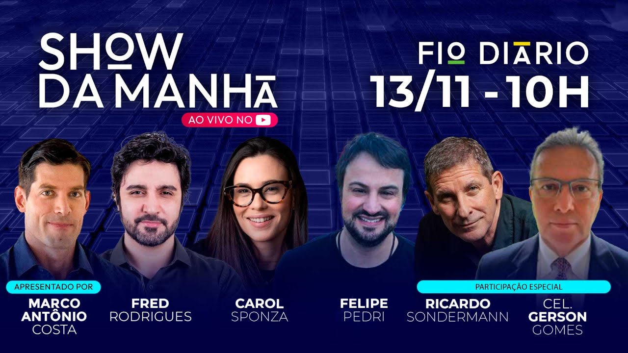 SHOW DA MANHÃ - DERRITE DESTRÓI NARRATIVAS - FLÁVIO BOLSONARO HUMILHA PGR - 13/11/2025