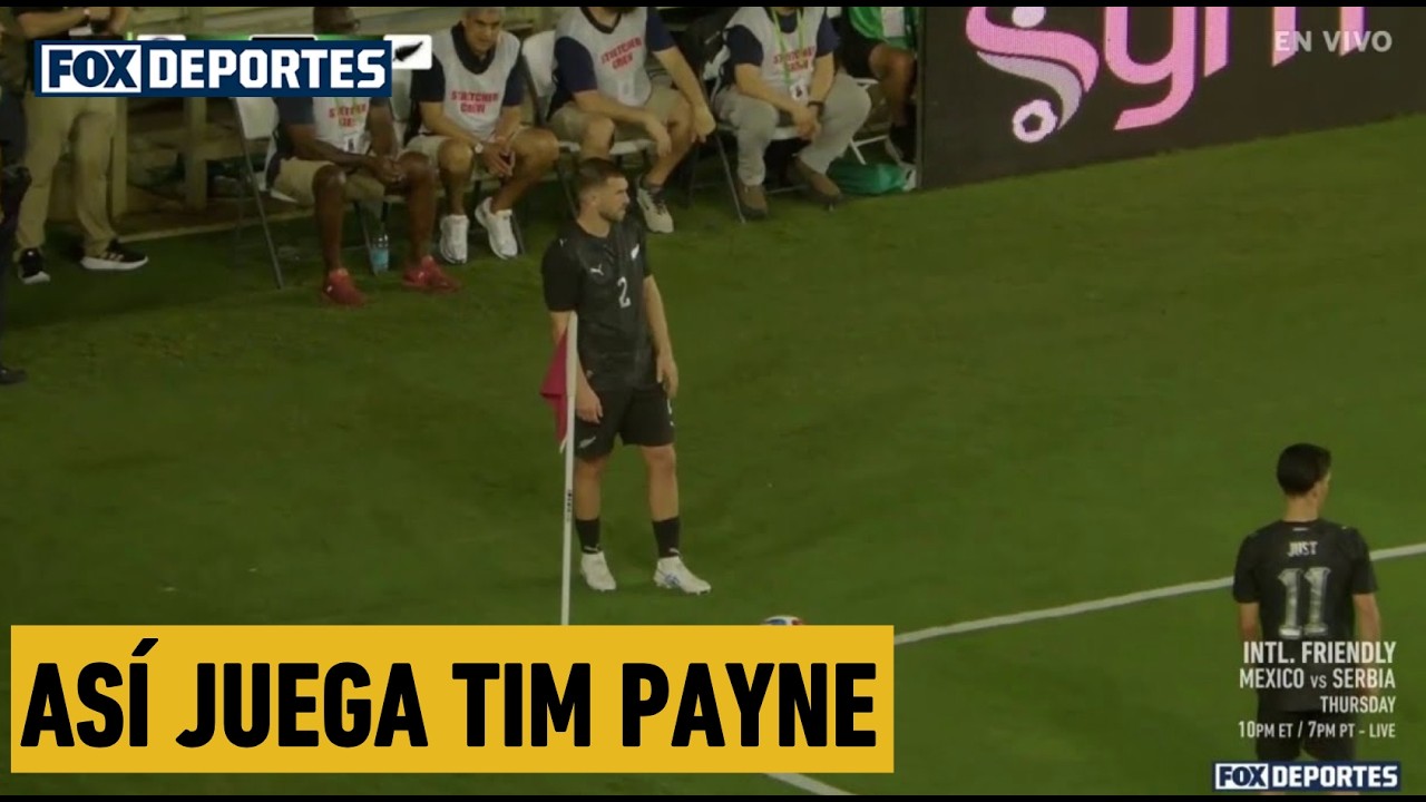 ⚽ ASÍ JUEGA TIM PAYNE | Haití 4-0 Nueva Zelanda | Amistoso 2026