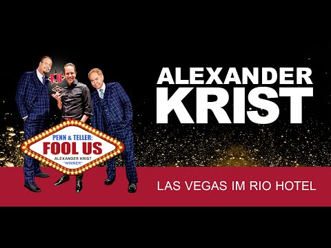 MAGIE von Alexander Krist trifft Legenden – mein Auftritt bei Penn & Teller!
