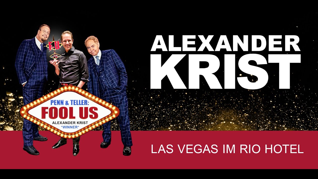 MAGIE von Alexander Krist trifft Legenden – mein Auftritt bei Penn & Teller!