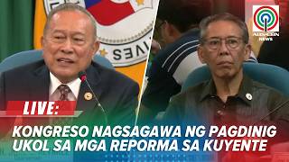 LIVE: House energy committee probes high electricity rates, MERALCO refund issue, and EPIRA