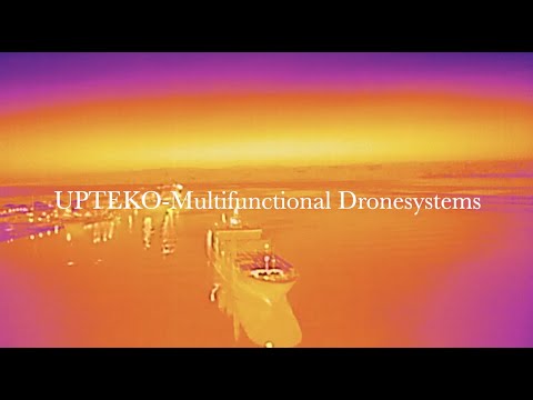 UPTEKO - Multifunctional Drone Systems -----Two maritime applications ---- Search & Rescue + Docking
