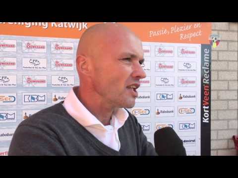 Dick Schreuder na afloop van Katwijk - RVVH [2-1] (26-09-2015)