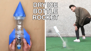 Dry Ice Bottle Rocket