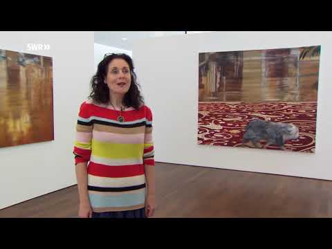 Kunscht! SWR,  Karin Kneffel zu sehen im Museum Frieder Burda vom 12. Oktober 2019 - 8. März 2020